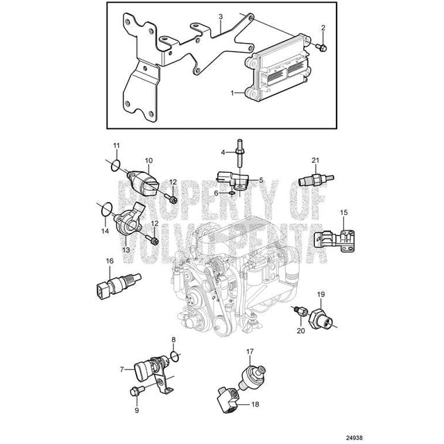Volvo Penta Qualifies for Free Shipping Volvo Penta Sensor #21124849