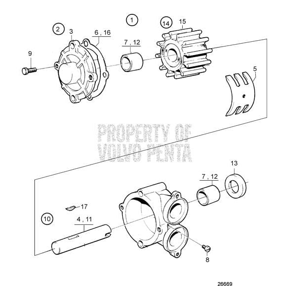 Volvo Penta Not Qualified for Free Shipping Volvo Penta Shaft Kit #21951437