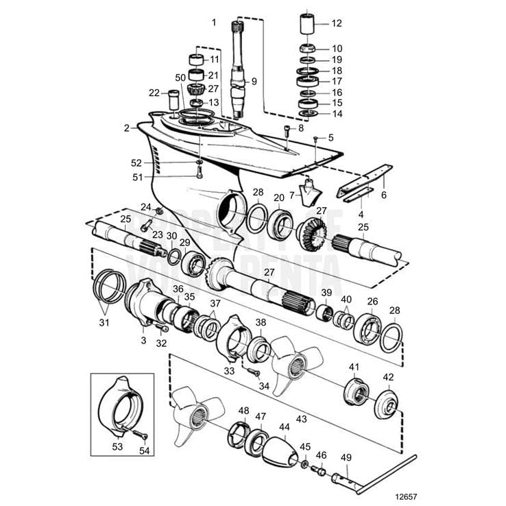 Volvo Penta Not Qualified for Free Shipping Volvo Penta Shim #941833
