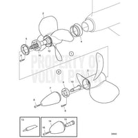 Volvo Penta Qualifies for Free Shipping Volvo Penta Spinner #22072153