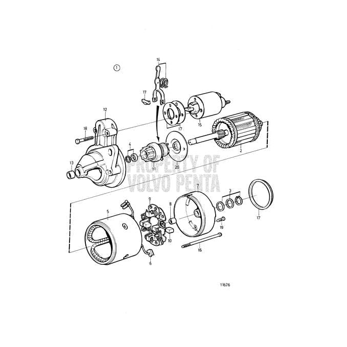 Volvo Penta Qualifies for Free Shipping Volvo Penta Starter #21302969