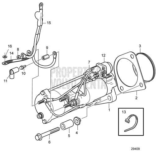 Volvo Penta Qualifies for Free Shipping Volvo Penta Starter Motor 24v #21423489
