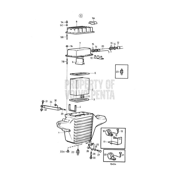 Volvo Penta Qualifies for Free Shipping Volvo Penta Stud #953032