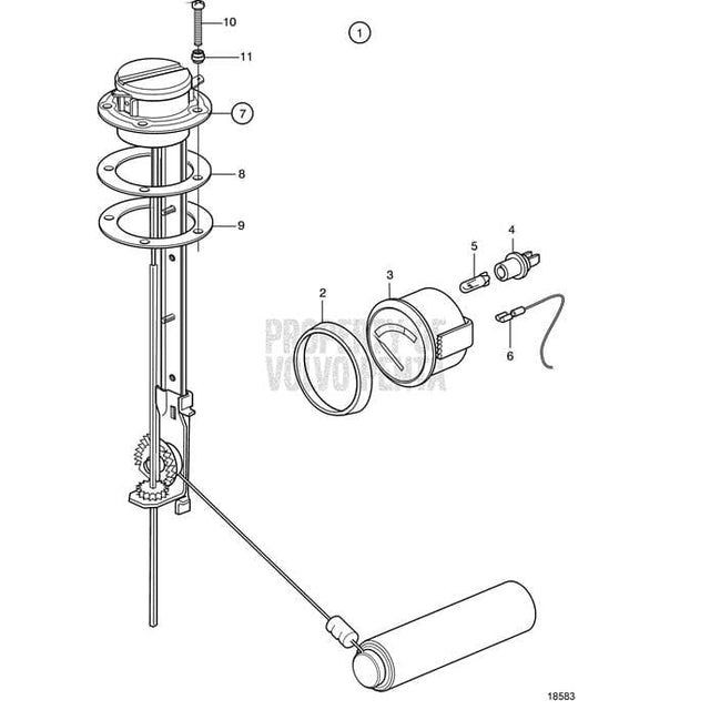 Volvo Penta Qualifies for Free Shipping Volvo Penta Tank Sensor #873772