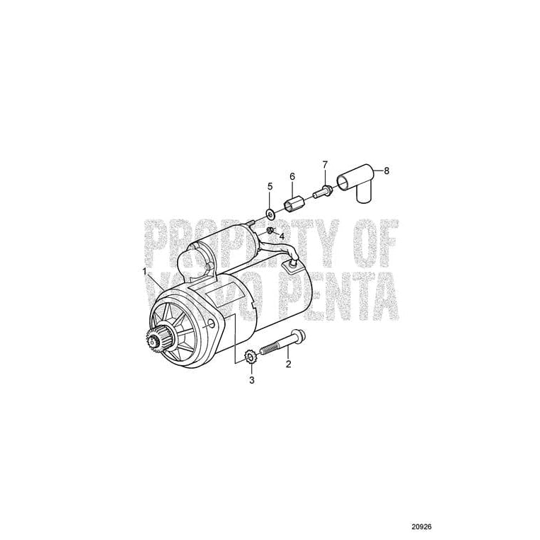Volvo Penta Qualifies for Free Shipping Volvo Penta Toothed Washer #982679