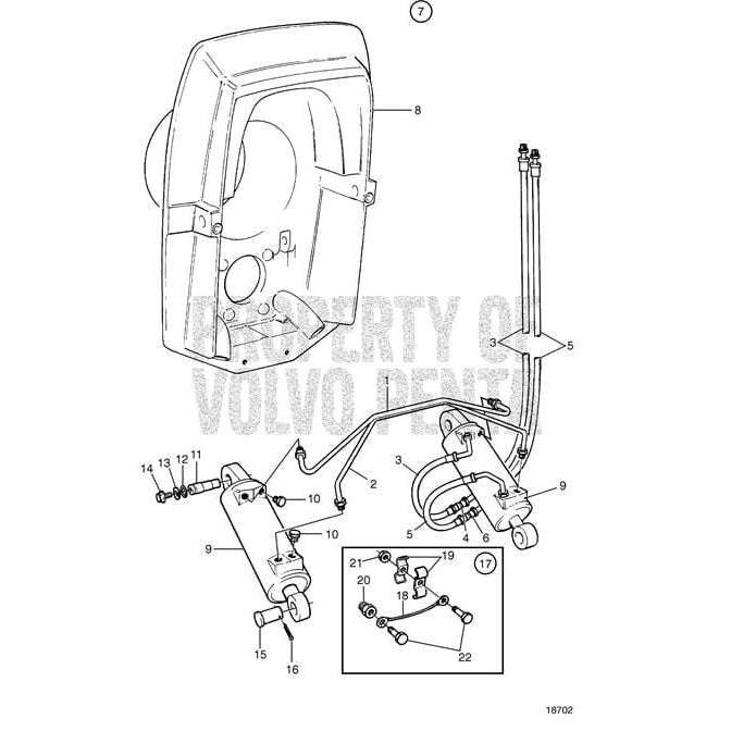 Volvo Penta Qualifies for Free Shipping Volvo Penta Trim Pipe #854696