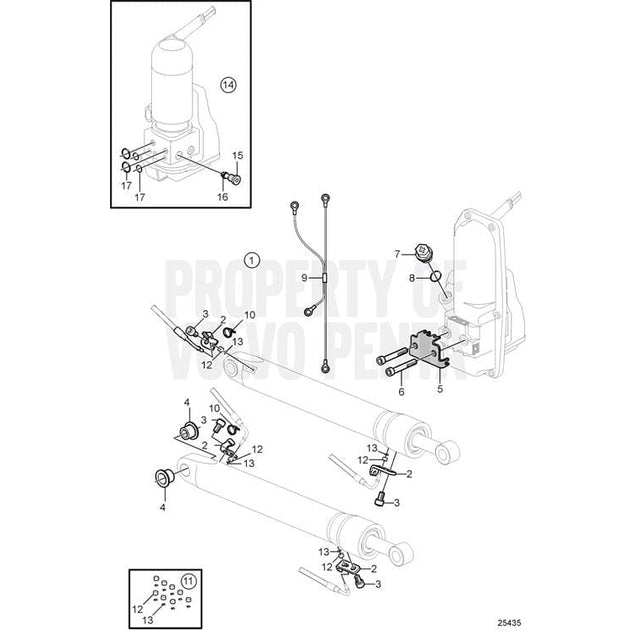 Volvo Penta Qualifies for Free Shipping Volvo Penta Trim Valve Kit #3849515