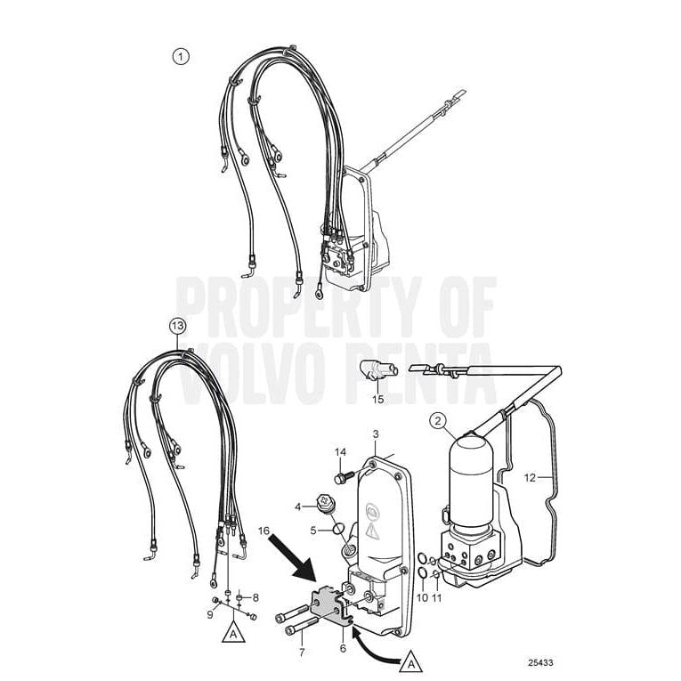 Volvo Penta Qualifies for Free Shipping Volvo Penta Trimming Cylinder #22187355