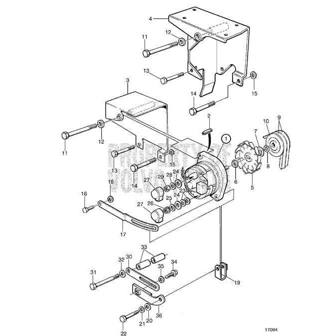Volvo Penta Qualifies for Free Shipping Volvo Penta V-Belt #967193