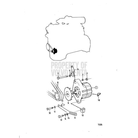 Volvo Penta Qualifies for Free Shipping Volvo Penta V-Belt #978555