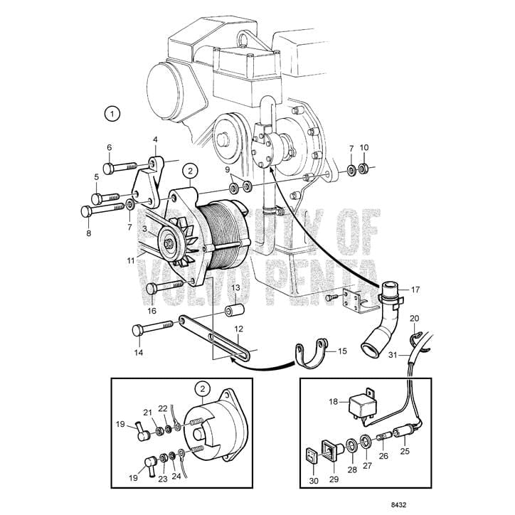 Volvo Penta Qualifies for Free Shipping Volvo Penta V-Belt #978696