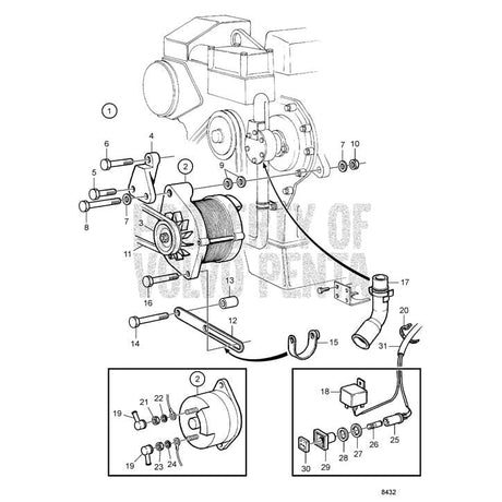 Volvo Penta Qualifies for Free Shipping Volvo Penta V-Belt #978696