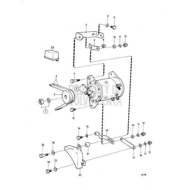 Volvo Penta Qualifies for Free Shipping Volvo Penta V-Belt Set #968934