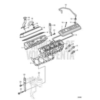 Volvo Penta Qualifies for Free Shipping Volvo Penta Valve Cover #3856928