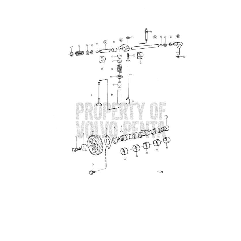Volvo Penta Qualifies for Free Shipping Volvo Penta Valve Spring Washer #1332137