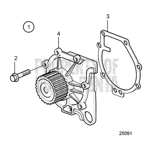 Volvo Penta Qualifies for Free Shipping Volvo Penta Water Pump Kit #31293668