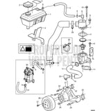 Volvo Penta Qualifies for Free Shipping Volvo Penta Water Pump to Thermostat Housing Molded Hose #3861992