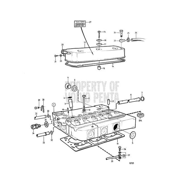 Volvo Penta Qualifies for Free Shipping Volvo Penta Water Tube #840739