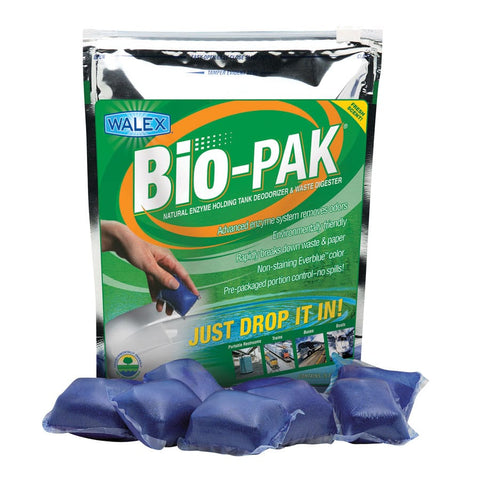 Walex Qualifies for Free Shipping Walex Bio-Pak Natural Enzyme Tank Deodorizer/Waste Digester 50-pk #BIOBLUBG