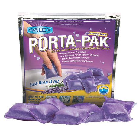 Walex Qualifies for Free Shipping Walex Porta-Pak Holding Tank Deodorizer Lavender 10-pk #PPRVLAV
