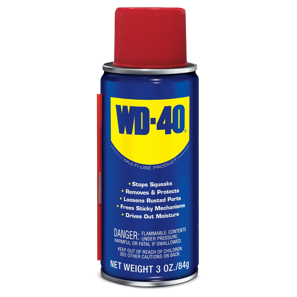 WD-40 Multi-Use Lubricant Penetrant Spray 3 oz #490002
