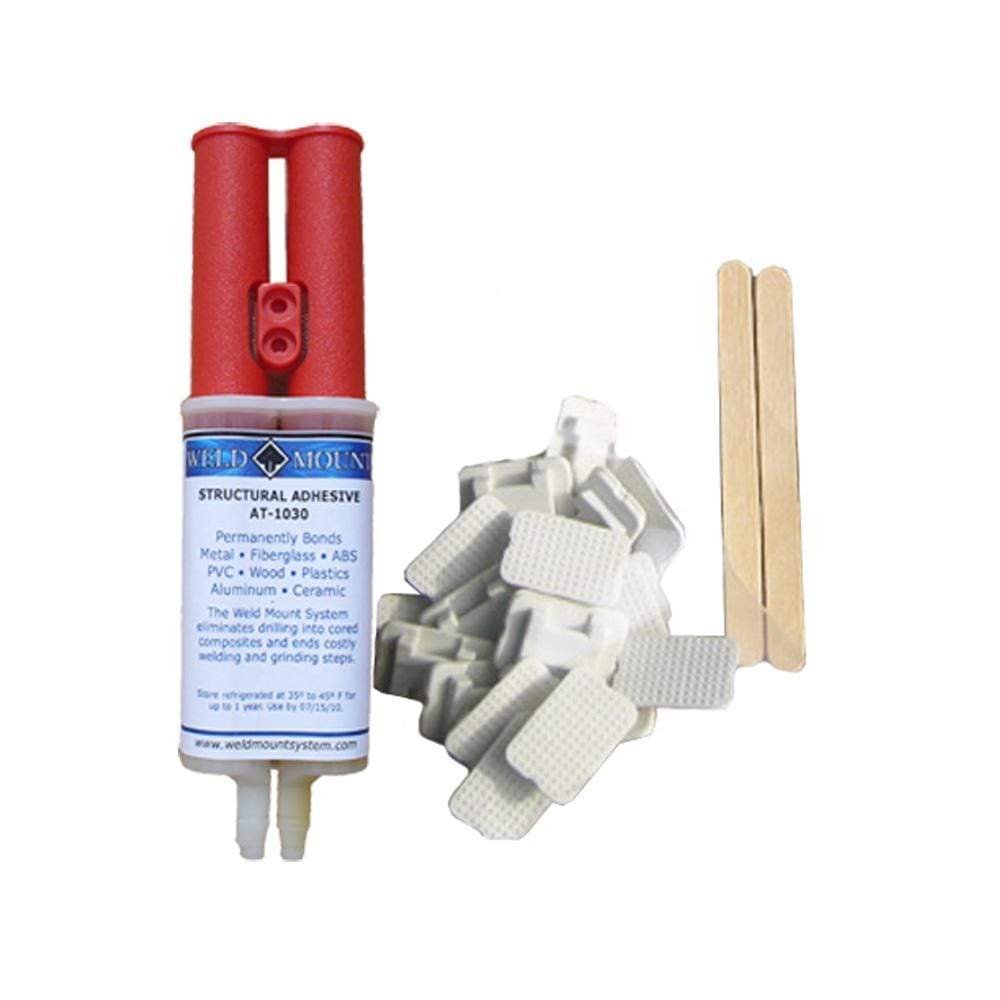 Weld Mount System Qualifies for Free Ground Shipping Weld Mount Retail Wire Tie Kit with AT-1030 Adhesive #1050