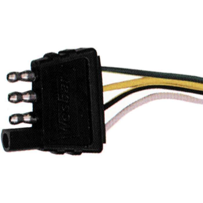 Wesbar Qualifies for Free Shipping Wesbar 4-Flat Trailer 18" Wunside Harness 18” Ground #707285