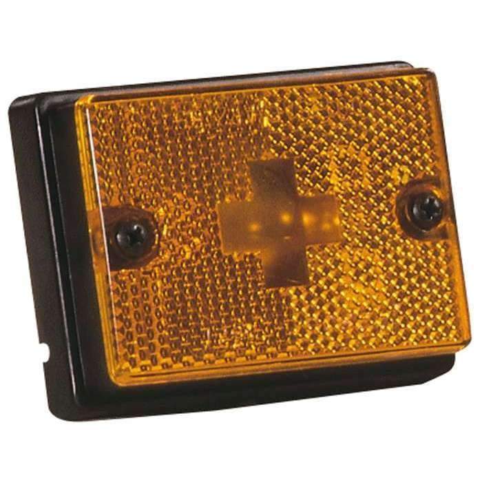 Wesbar Qualifies for Free Shipping Wesbar Clearance/Side Marker Lights Stud Mount Amber #203111