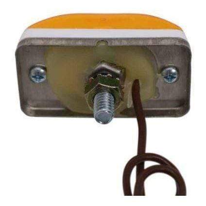 Wesbar Qualifies for Free Shipping Wesbar Clearance/Side Marker Stud Mount Waterproof Amber #203233
