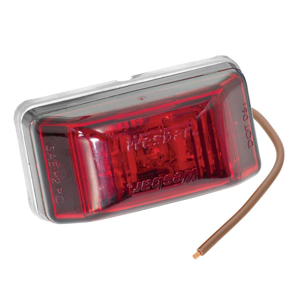 Wesbar Qualifies for Free Shipping Wesbar LED Clearance-Side Marker Light #99 Series Red #401566