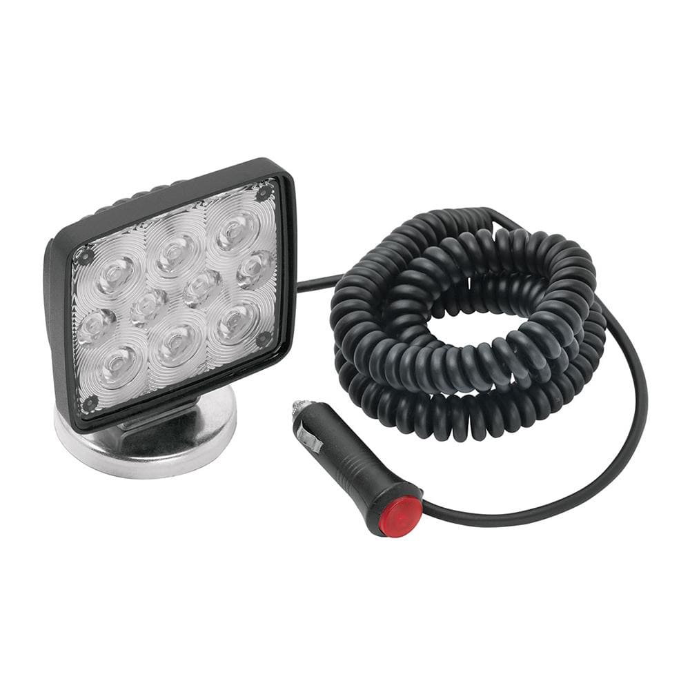Wesbar Rectangular Auxiliary LED Work Light 19' Cord #54209-018