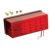 Wesbar Qualifies for Free Shipping Wesbar Tail Light 3" x 8" LED Waterproof Left/Curbside #407535