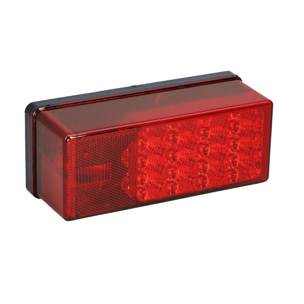 Wesbar Qualifies for Free Shipping Wesbar Tail Light 3" x 8" LED Waterproof Right/Curbside #407530