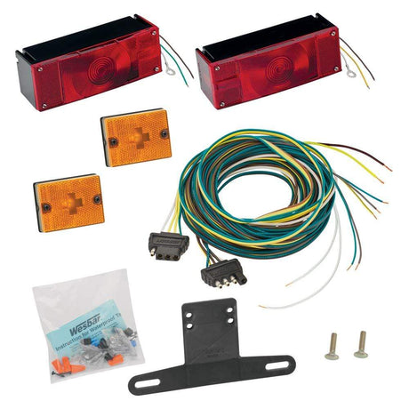 Wesbar Qualifies for Free Shipping Wesbar Trailer Light Kit Waterproof over 80" Low-Profile #007509