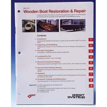 West System Brand Qualifies for Free Shipping West System Brand Book-Wood Boat Restore and Repair #002-970