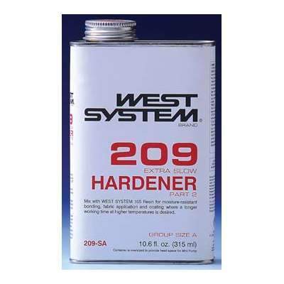 West System Brand Qualifies for Free Shipping West System Brand Extra Slow Hardener .66 Pint #209-SA