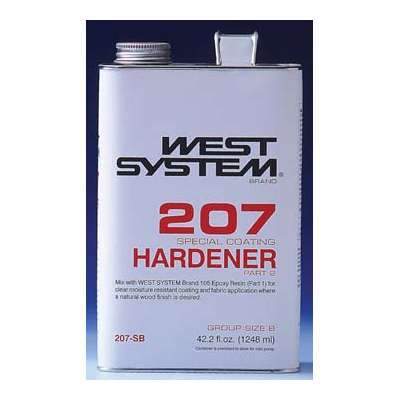 West System Brand Truck Freight - Not Qualified for Free Shipping West System Brand Special Coat Hardner .33 Gallon #207-SB