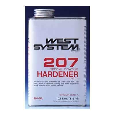 West System Brand Truck Freight - Not Qualified for Free Shipping West System Brand Special Coat Hardner .66 Pint #207-SA