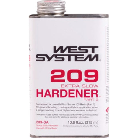 West System Brand Qualifies for Free Shipping West System Extra Slow Hardener .33 Gallon #209-SB