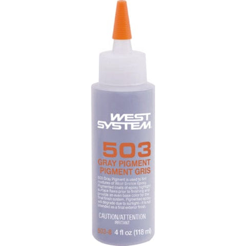 West System Brand Qualifies for Free Shipping West System Gray Pigment 1/4 Pint #503-8