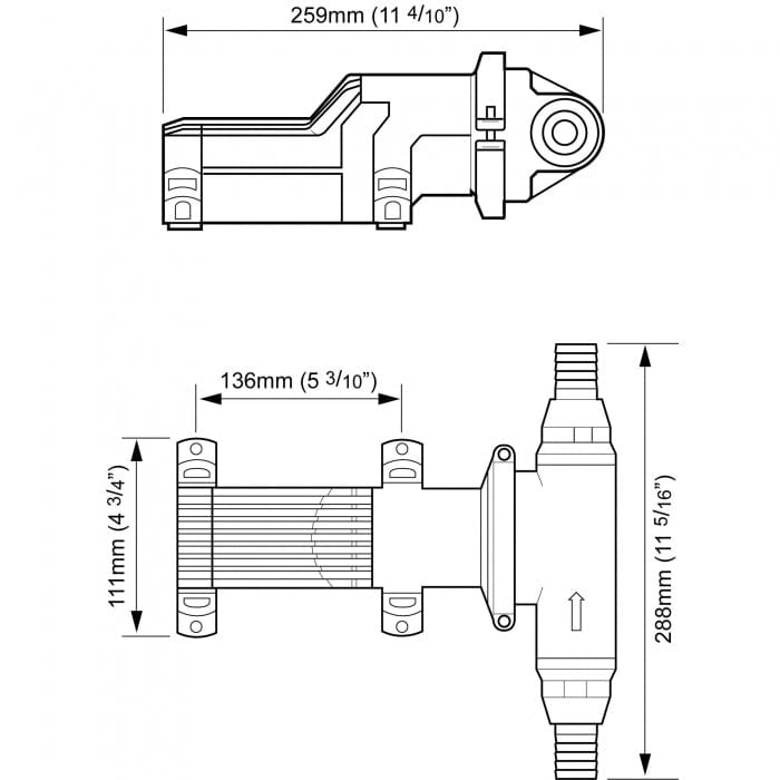 Whale Qualifies for Free Shipping Whale Gulper Grouper MK2 Pump 2 #BP4674