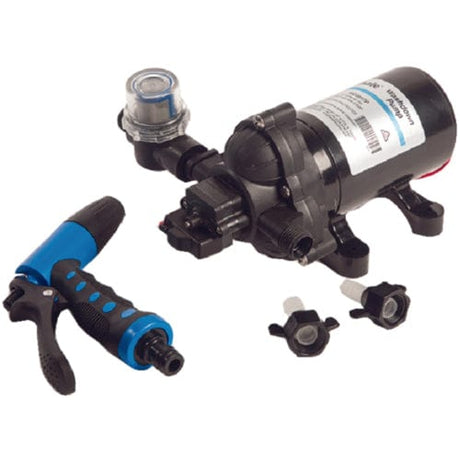 Whale Qualifies for Free Shipping Whale High-Pressure Washdown Pump Kit 3.5 GPH 12v Trigger #WD3517T