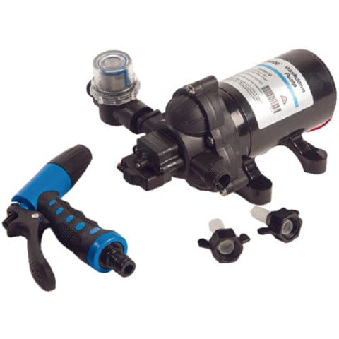 Whale Qualifies for Free Shipping Whale High-Pressure Washdown Pump Kit 3.5 GPH 12v Trigger #WD3517T