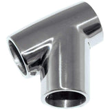 Whitecap Qualifies for Free Shipping Whitecap 1" OD 60-Degree SS Universal Tee #6193C
