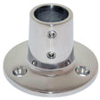 Whitecap Qualifies for Free Shipping Whitecap 1" OD 90-Degree Round Base SS Rail Fitting #6139C