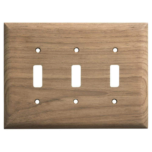 Whitecap Qualifies for Free Shipping Whitecap 3 Toggle Switch Cover Plate #60179