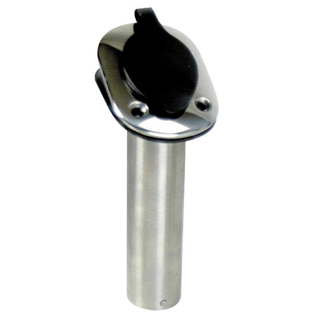 Whitecap Qualifies for Free Shipping Whitecap 30-Degree 304 Stainless Flush-Mount Rod Holder 9-1/4" #S-096B