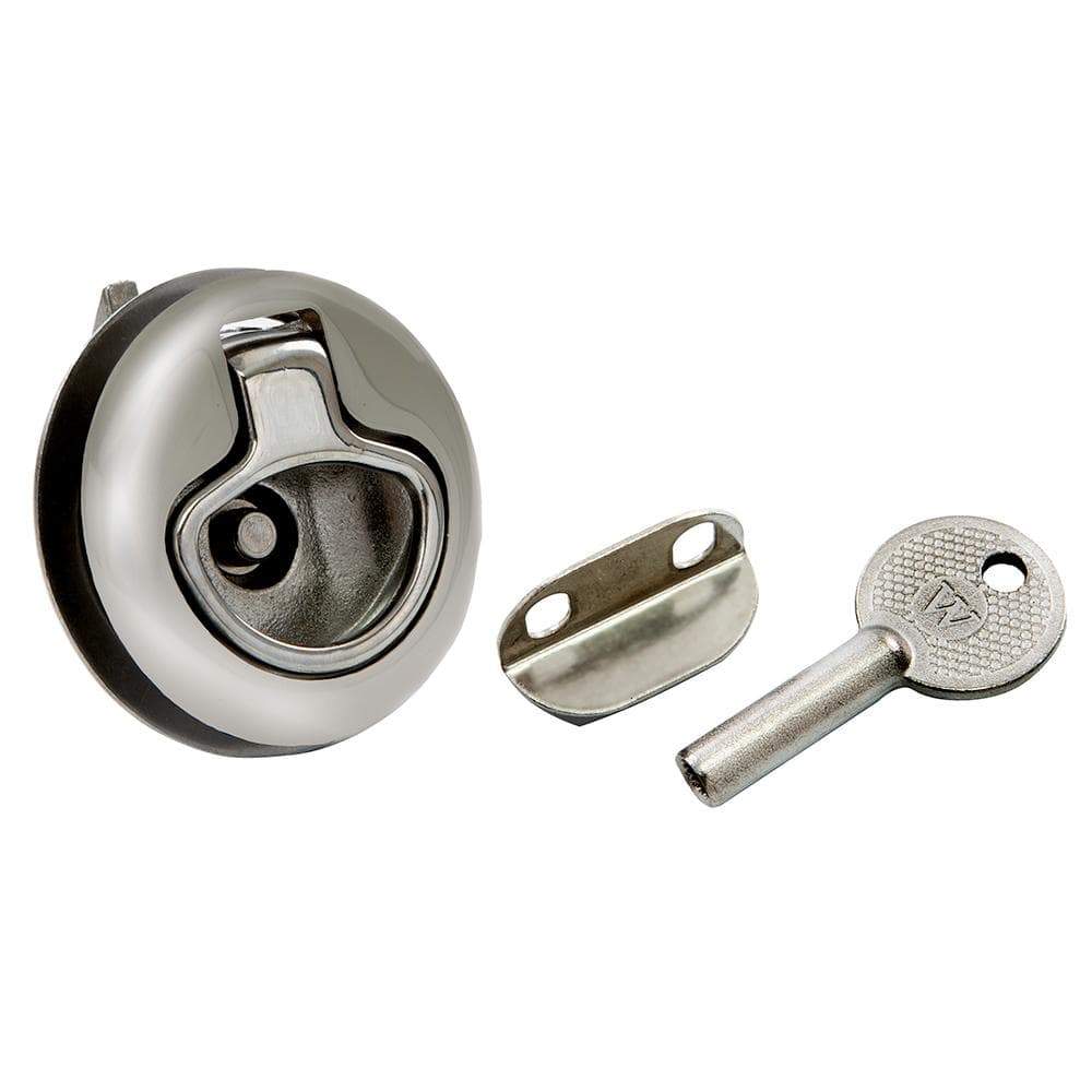 Whitecap 316 Stainless Mini Slam Latch Locking #6138C