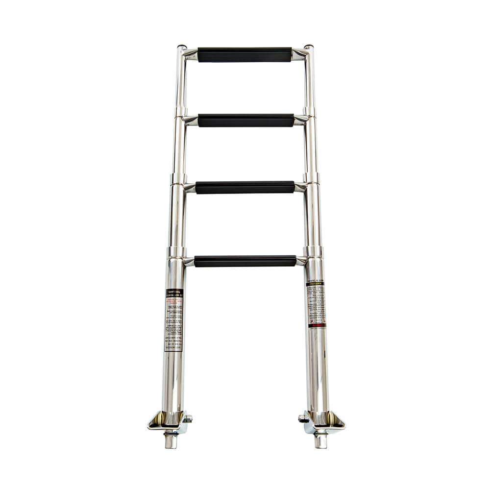 Whitecap Qualifies for Free Shipping Whitecap 4-Step Telescoping Swim Ladder #S-1854