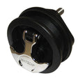 Whitecap Qualifies for Free Shipping Whitecap Black Body T-Handle Chrome Handle #S-230BC